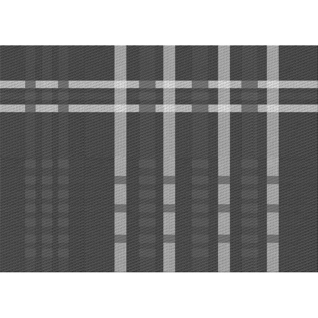 Ahgly Company Machine Washable Indoor Rectangle Transitional Gray Area Rugs, 2' x 3'
