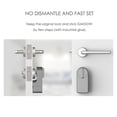 thumbnail image 4 of Serrure de Porte, Serrure de Porte Intelligente Mot de Passe Numérique Compatible Bluetooth Autocollant Intelligent Installation Tuya Serrure de Porte Électronique Intelligente, Facile à Installer, 4 of 7