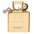 thumbnail image 4 of Zippo Gold Flashed Pipe Insert, 4 of 15