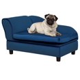 thumbnail image 1 of PawHut Canapé pour Animaux avec Fonction de Rangement, Lit Rembourré en Mousse, Bleu, 1 of 10