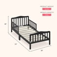 thumbnail image 2 of Dream On Me Classic Design Toddler Bed, Model #624, 2 of 6