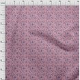 thumbnail image 4 of oneOone Viscose Chiffon Pink Fabric Asian Suzani Craft Projects Decor Fabric Printed By The Yard 42 Inch Wide, 4 of 5