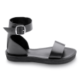 thumbnail image 3 of La Sandale Plate en Cuir Camila, 3 of 7