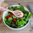 thumbnail image 4 of Silicone Kitchen Ladle Spoon with Strainer - Long Handle Soup Skimmer with Hook - Heat Resistant Nonstick Cooking Utensil for Ramen Noodles Rice Pasta - Dishwasher Safe Slotted Serving Spoon, 4 of 5