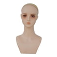 thumbnail image 1 of Xuanheng Mannequin pour Femme Tête Mannequin Buste Polyvalent Accessoire d'Exposition Style d'Exposition de Table g, 1 of 8