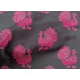 thumbnail image 4 of oneOone Cotton Poplin Fabric Peacock Block Printed Fabric 1 Yard 42 Inch Wide, 4 of 4