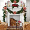 thumbnail image 4 of Gold Powder Sequin Velvet Christmas Flower 31cm Simulation Flower Christmas High End Gold Decorative Flower, 4 of 6