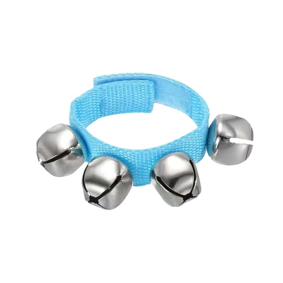 Uscallm Clochettes de Poignet de Fête de Noël Clochettes à Grelots Clochettes de Cheville Instruments de Percussion Bracelet Musical pour Performance de Danse Célébration