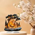 thumbnail image 4 of Village Manger Scene Desktop Ornament Indoor Tabletop Figurines for Home, 4 of 6
