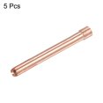 thumbnail image 3 of Unique Bargains TIG Collet 3.2x50mm Stubby Collet Tungsten Electrode Collet Tips Replacement 5 Pack, 3 of 4