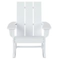 thumbnail image 3 of Chaise à Bascule Adirondack en Plastique HDPE pour Extérieur Couleur Sable, 3 of 7