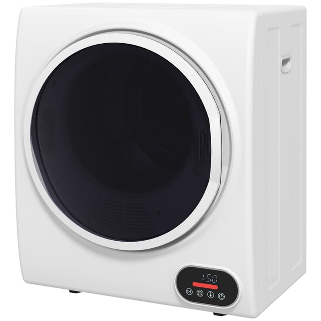 CoSoTower 1.5 cu.ft Portable Compact Clothes Laundry Dryer with Intelligent Drying for Apartments Dorms RVs, 850W, White