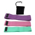 thumbnail image 1 of Bande de Résistance Bande Booty Bande Extensible -Bande Élastique de Mise en Forme Bande de Boucle Bandes d'Entraînement Bleu Lac Rose, 1 of 9
