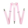 thumbnail image 2 of SNNROO Bretelles Élastiques en Y pour Hommes et Femmes, Couleur Unie/rayures, Bretelles Ajustables, 2 of 10