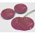 thumbnail image 4 of Inkdotpot Real Gold Foil Let Love Sparkle Wedding Tags Favor Hang Paper Tags 100 Pieces, 4 of 6