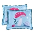thumbnail image 3 of Mainstays Kids Textured Fairy Garden Comforter Set, Full/Queen, 3 Pieces, 3 of 5