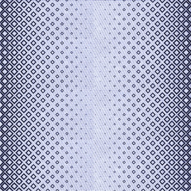 Ahgly Company Machine Washable Indoor Square Transitional Lavender Blue Area Rugs, 7' Square