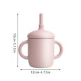 thumbnail image 2 of Tasse à Paille en Silicone Tasse d'Apprentissage Antichute Résistante aux Hautes Températures Tasse pour Enfants, 2 of 3