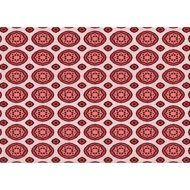 Ahgly Tapis Rectangulaire Lavable en Machine Intérieur Transitionnel Rouge Canneberge, 3 Pieds x 5 Pieds