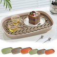 thumbnail image 1 of Vaidha Fruit Tray Double Draining Tray Tea Tray Household Tea Cup Tray Shelf Large Tray Tea Set Tray Living Room Kitchen Storage Bowl Rack, 1 of 1