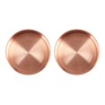 thumbnail image 1 of 2X Nordic Copper Round Storage Tray Desk Metal Storage Organizer Jewelry Organizer Small Items Storage Dishes Home Decor, 1 of 8