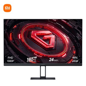 Xiaomi G24i 24" Moniteur de jeux - 180Hz 1ms FHD 1080p, AMD FreeSync Prime, 99% sRGB IPS Vue large, HDMI 2.0/DP 1.4, VESA Montage - noir
