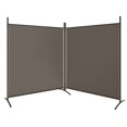 thumbnail image 3 of vidaXL 2-Panel Room Divider Anthracite 348x180 cm Fabric, 3 of 5