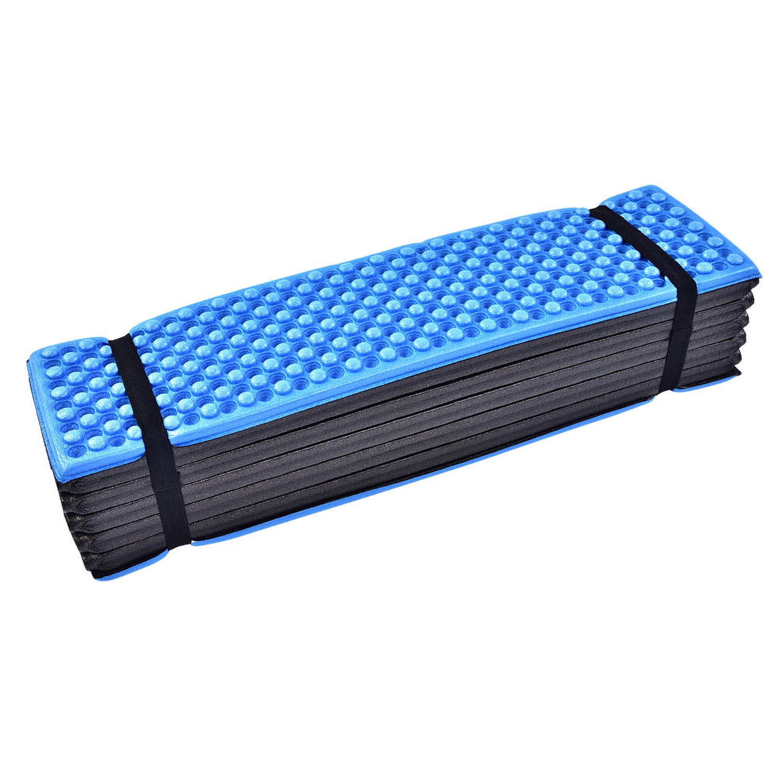 Yoga Mat, Outdoor Foam Camping Mat Folding Yoga Travel Mat Foldable Beach Tent Sleeping Pad Waterproof Mattress Women Men Home Workout Floor Exercises