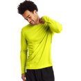 thumbnail image 1 of Hanes T-Shirt Sport FreshIQ Cool DRI Manches Longues Lot de 2, L, Vert Sécurité, 1 of 7