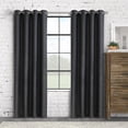 thumbnail image 1 of Amora Light Filtering Grommet Indoor Curtain, 1 of 6
