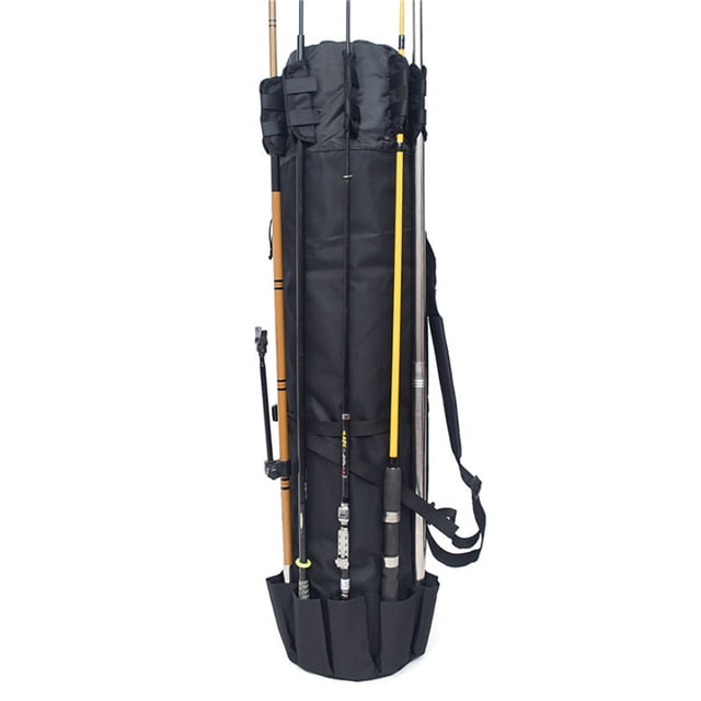 Bangcool Fishing Rod Bag Creative Large Capacity Fishing Rod Carrier Fishing Storage Bag
