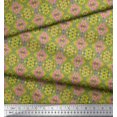 thumbnail image 3 of Soimoi Cotton Poplin Fabric Aztec Geometric Decor Fabric Printed Yard 56 Inch Wide, 3 of 3