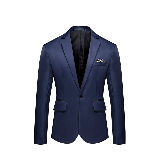 Men's Fashion England Solid Color High Quality Casual Single Breasted Suit
