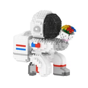 Astronaute Mini Blocs de construction Kits de micro-bâtiments pour enfants et adultes 12-15 Space Jouets neufs