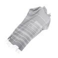 thumbnail image 2 of Transemion Turkish Cotton Surf Poncho Soft Quick-Drying Towel For Beach And Bath Designed For Beach Or Pool Light grey, 2 of 6