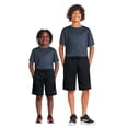 thumbnail image 3 of Athletic Works Boys' Birdseye Mesh Short 2-Pack, 3 of 6