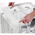 thumbnail image 3 of Vision Cage à Oiseaux pour Grands Oiseaux, Double Hauteur, Barreaux Larges, 3 of 7