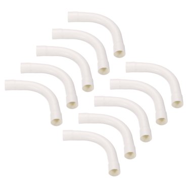 PVC Conduit Coupler Elbow Fittings 25mm Yellow Change Direction Hose Electrical Conduit Pack of 10
