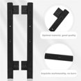 thumbnail image 4 of FRCOLOR 1 Pair Large Keyboard Tray Slide-out Keyboard Stand Keyboard Slide for Office, 4 of 5