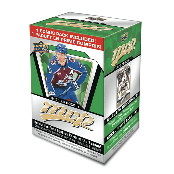 2025-26 Upper Deck MVP Hockey Cards Blaster Box