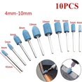 thumbnail image 1 of CUITING 10PCS Ceramic Stone Polishing Grinding Dremel Rotary Die Grinder Drill Bit Tool, 1 of 6