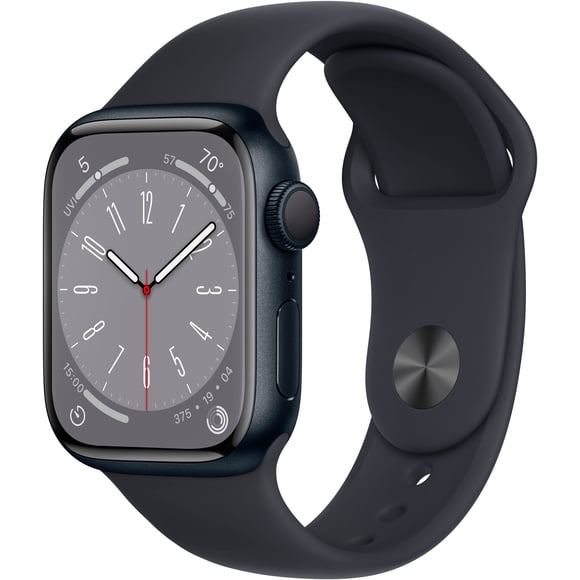 Refurbished Apple Watch Gen 8 Series 8 41mm Midnight Aluminum - Midnight Sport Band MNP53VC/A