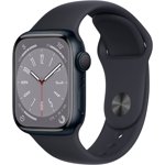 Rénovés Apple montre Gen 8 Series 8 41mm Midnight Aluminium - Midnight Groupe sportif MNP53VC/A