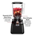 thumbnail image 4 of Blendtec Designer 625 Blender (90 oz) and Mini WildSide+ Jar (46 oz) Bundle Professional-Grade Power, 4 Pre-Programmed Cycles, 6-Speeds, Sleek and Slim, 2, Slate Grey, 4 of 5