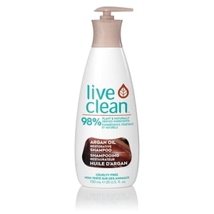 Live Clean Argan Oil Shampooing restaurateur