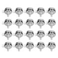 thumbnail image 1 of 20Pcs Potentiomètre Assortiment Kit Film de Carbone Simple Tour Composant Conique Rotatif Wth1182w470k, 1 of 14