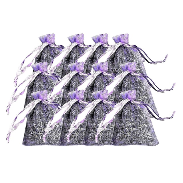 12 Bags of Dried in Small Bags -Real Flower Wedding Foldable Sweater Storage Containers Storage Foldable Organizer Bag Room Organization And Storage Clothes Storage with Clear Large Storage Bags