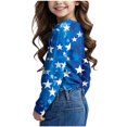 thumbnail image 3 of Posijego T-Shirts Graphiques à Manches Longues pour Tout-Petits Garçons Filles, Mignons, Col Ras du Cou, T-Shirts Basiques, Hauts, Chandail de Printemps pour Enfants, 3 of 6