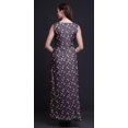 thumbnail image 4 of Bimba Robe Longue Décontractée d'Été Sans Manches à Fente avant Imprimée à Fleurs pour Femmes - Xxx-Grand, 4 of 5