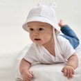 thumbnail image 4 of Xiaoshan Fall Hats for Baby Girls 0-6 Months Party Hats for Kids Birthday Boy Beanie with Bow Caps 0-6 Months Girl Winter Clothes Clearance Gorros Para Bebes Recien Nacidos Cyber and Monday Deals, 4 of 7